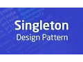 Singleton Design Pattern - Arabic