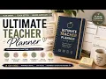 Buy this Ultimate Teacher planner to organise and ease your work Link in Description