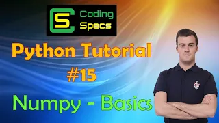 Python Tutorial - Numpy Basics