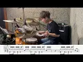 【スピッツ】春の歌-叩いてみた【中級者向け】【ドラム楽譜あり】【Drum Cover】