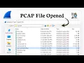 How to open a pcap file in Wireshark Data Review
