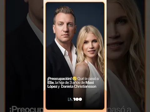 Preocupación por la salud de Elle, la hija de Maxi López y Daniela Christiansson😢😢