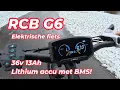 Lagu RCB G6 Elektrische fiets, Lithiumaccu met BMS!