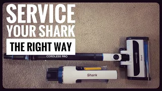 Vacuum repair man How to clean and maintain your Shark Cleansense Cordless vacuum