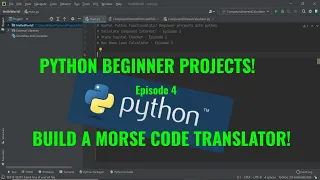 Python Beginner Projects - Morse Code Converter