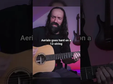 Aerials goes hard on a 12-string