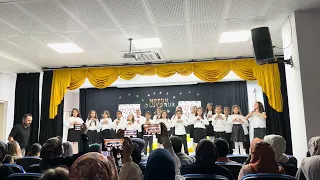 Musa Emir’in Karabekir Pirireis ilköğretim okulundaki mezuniyet programından bir hatıra ..