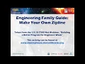 Engineering Family Guide Make Your Own Zipline