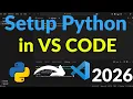 Run Python Code in VS Code Complete Setup for Beginners 2026