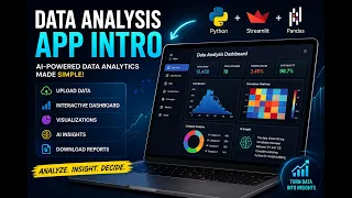 Data Analysis App Introduction AI-Powered Data Analytics Dashboard Python Streamlit Project