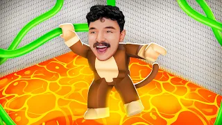 ربلوكس الهروب من عالم القرود ! Speed monkey escape 