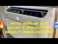 Midea Window AC Heater Dehumidifier MAW12HV1CWT