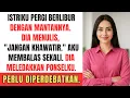 Download Lagu Istriku pergi berlibur dengan mantannya. Dia menulis, \