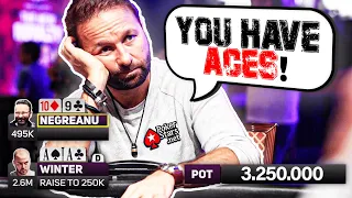 Download INSANE Daniel Negreanu Poker Reads That Will Blow Your Mind! MP3