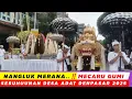 Lagu Nangluk Merana..‼️Suasana Histeris ..‼️Prosesi Mecaru Gumi Tilem Ke'enem Desa Adat Denpasar 2025