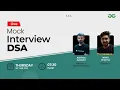 Live Mock DSA GeeksforGeeks