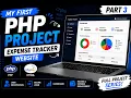 Expense Tracker Project in PHP MySQL Login Register Page Code Explained Part 3 Hindi