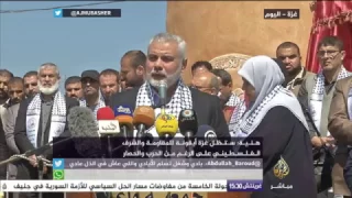 افتتاح ميدان الشهيد مجدي حماد الذي يضم نصبا تذكاريا يرمز للحركة الوطنية الأسيرة 