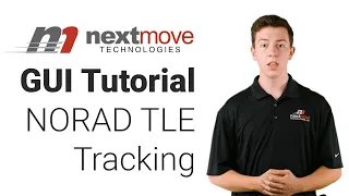 NMT Positioner Tutorial 6 - NORAD Two-Line Element TLE Program Track