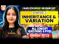 Inheritance Variation Class 12 Lecture 6 Bio All Concept Questions PYQ HSC Board Radha Mam