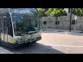 Miami-Dade Transit 2020 40ft Gillig BRT Plus CNG On Route 77 NW 1st Street NW 2nd Avenue