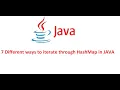 7 Ways to iterate over in Java
