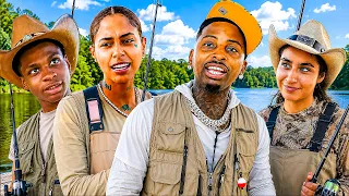 FunnyMike & Gioo Go FISHING! 🎣😭 (w/ Runik, Malek & Daveon)
