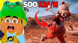 QUIEN es el PERSONAJE de TERROR MÁS RÁPIDO? 🐸 SIMBA
