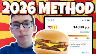 How to get Free McDonalds Food GLITCH Get Free McDonalds Rewards Points FAST 2026 METHOD