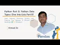 Lecture-8 - Python-Lists Data Type in Python full Course of Data Science Analytics Machine Learning