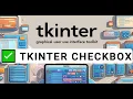 Tkinter Checkbox Tutorial Multiple Checkbuttons IntVar Explained Python GUI
