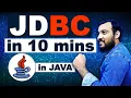 JDBC Java Database Connectivity in Java in 10 mins