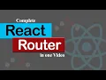 React Router Complete in One