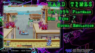  mame hard times c 1994 playmark with pic16c57 sound mcu decapped and support added 