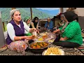 Lagu Village Life in Northern Iran | Chickens Turned to Delicious Barberry Pilaf Chicken