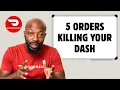 Stop Wasting Time on These 5 DoorDash Orders