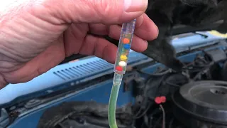 how and WHY you check your antifreeze strength EVERY year