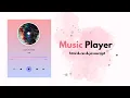 How To Make A Music Player Using HTML CSS And JavaScript