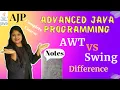 AWT vs Swing in Java Difference Swing Free Notes Lecture 15 AJP Full Course Padho Engineering