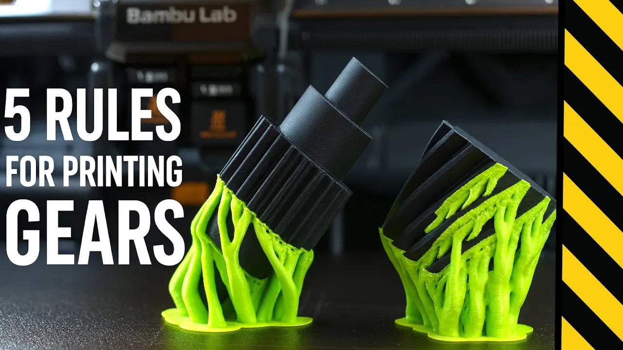 How to 3D Print Gears That Actually Work