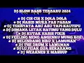 DJ SLOWBASS TERBARU 2024🎵DJ CIS CIS X DOLA DOLA🎵DJ NASIB MUKA CUMA PAS PASAN🎵DJ TERNYATA ABU ABU🎵