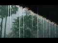 Lagu Unable to sleep? Listen to the relaxing sound of heavy rainfall on the roof and get instant sleep
