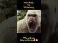 Black Kong vs White Kong😱😲#viral #youtubeshort #kong #shorts