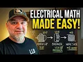 Wire Size Motor Horsepower and Breaker Size Calculations Explained
