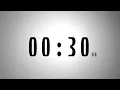 30 seconds COUNTDOWN TIMER with voice announcement