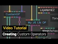 Creating your own cables gl operators - custom and user ops tutorial