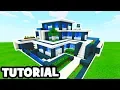 Minecraft Tutorial How To Make A Modern Mansion