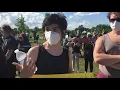 BLM Rally on Hall Rd in Macomb County Mi