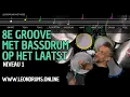 Download Lagu Drumles : 8e Groove met Bassdrum op het Laatst | Drumles Niveau 1 | LeonDrums