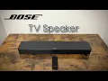 Bose TV Speaker - Small but Mighty